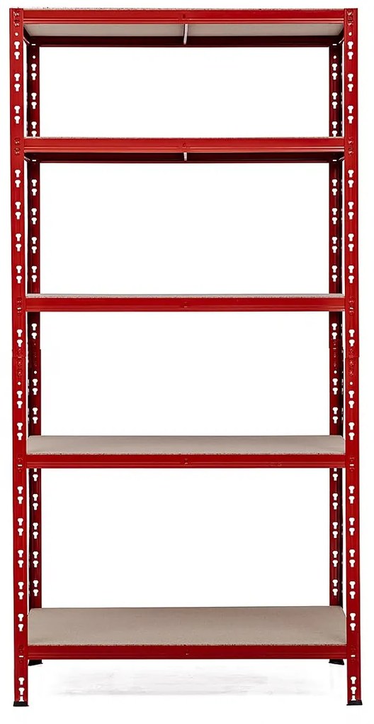 Trestles Balíček 10xSUPER HIT - Policový regál 1800x900x600 Farba: červená