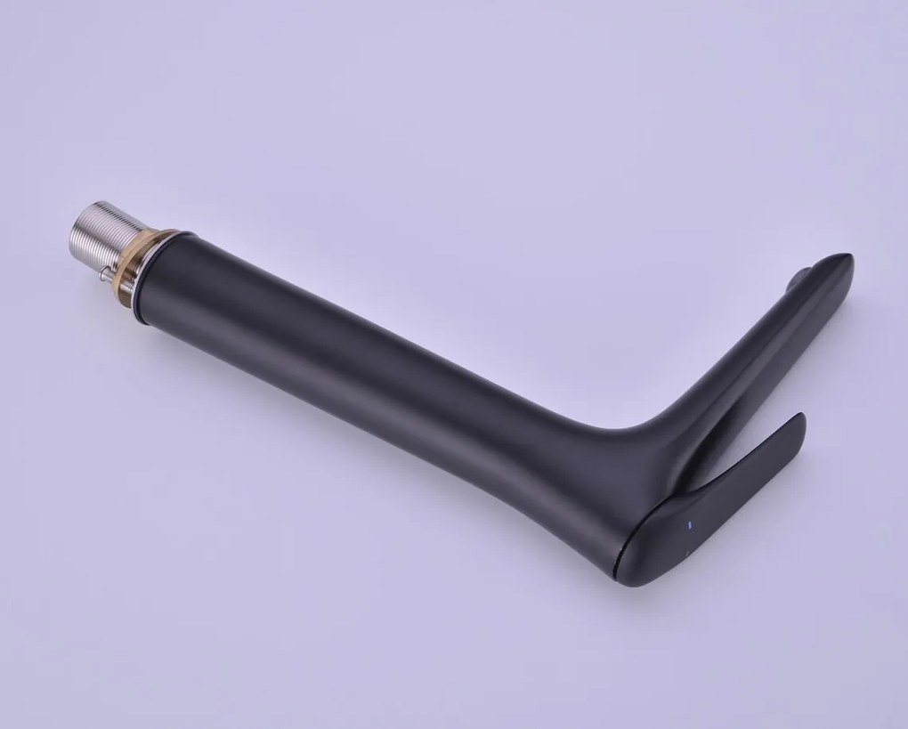 Vysoká umývadlová batéria Niagara 86002B čierna mat