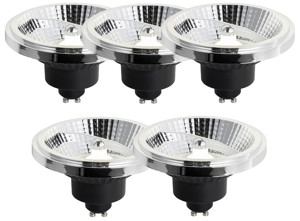 Sada 5 GU10 3-stupňovej stmievateľnej LED žiarovky 111 mm 10,5 W 770 lm 4000 K