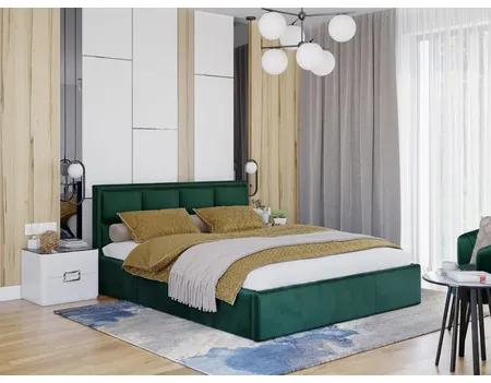 Čalúnená posteľ OTTO rozmer 180x200 cm Zelená