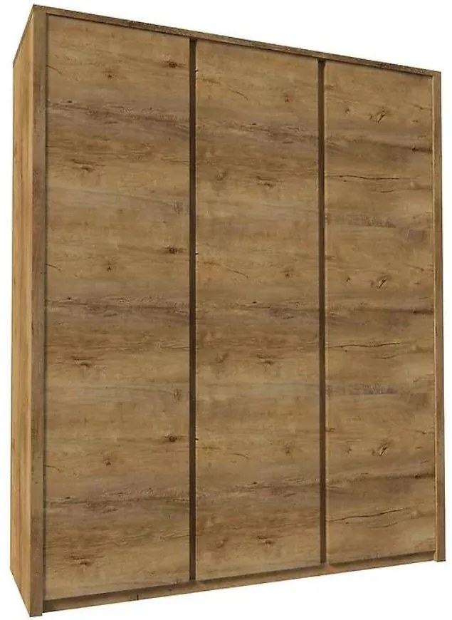 Skriňa Montana S3D 166 cm dub lefkas