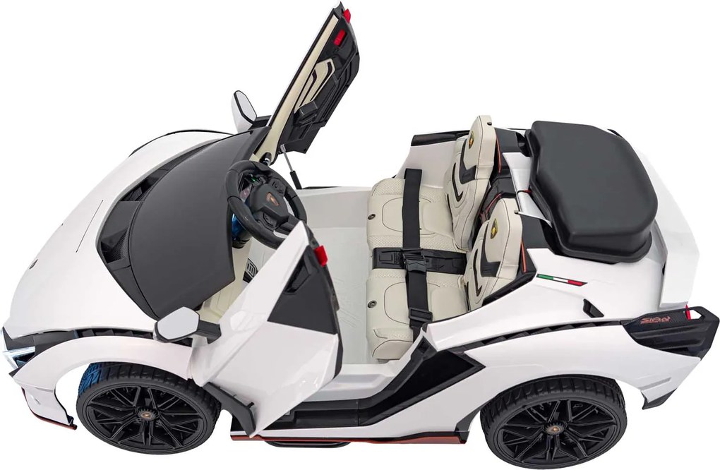 Ramiz Lamborghini SIAN Biele vozidlo