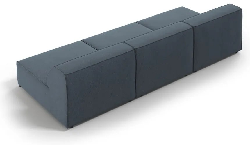 Pohovka v petrolejovomodrej farbe 240 cm Jodie - Micadoni Home