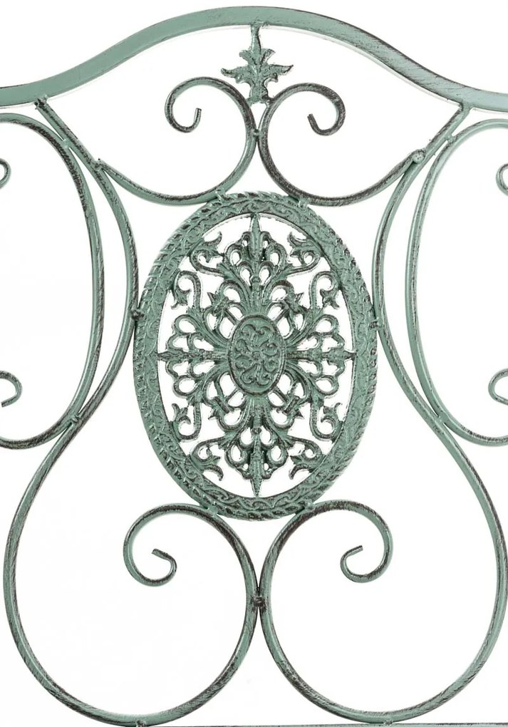 Kovová skladacia stolička Sibell - Zelená antik