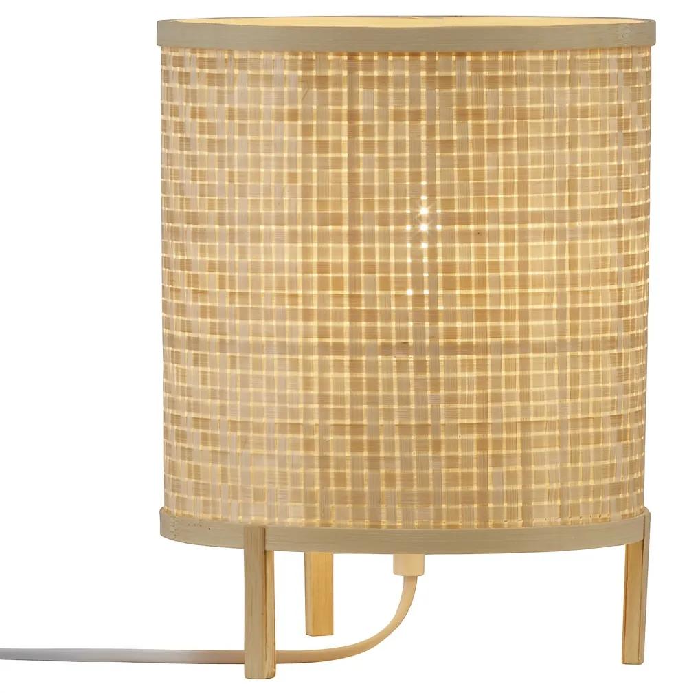 NORDLUX TRINIDAD bambusová stolová lampa, 1xE27, 15W