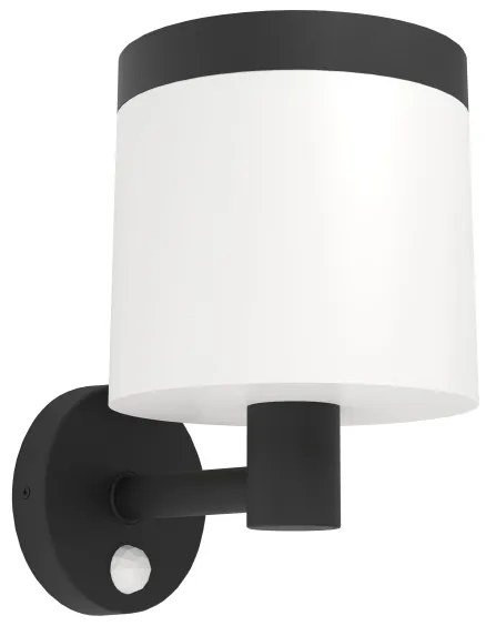 Eglo 901076-LED Solárne nástenné svietidlo so senzorom PANTETE LED/7,5W/3,7V IP44