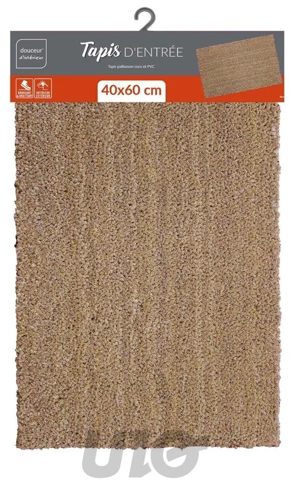 Rohožka z kokosového vlákna 40x60 cm Paco – douceur d'intérieur
