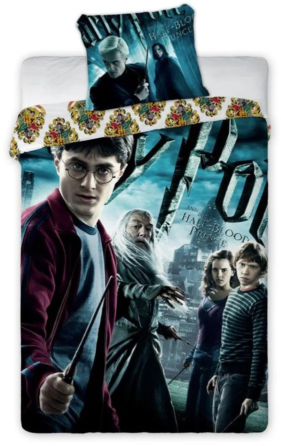 Bavlnená posteľná bielizeň Harry Potter 001 - 140x200 cm