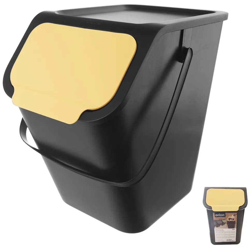 Plastový odpadkový kôš na triedený odpad 25 l Bin - Orion