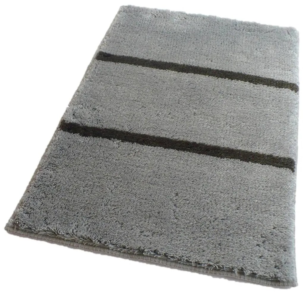 ROUTNER Kúpeľňová predložka IRSINA Sivá 10507 - Sivá / 80 x 150 cm 10507