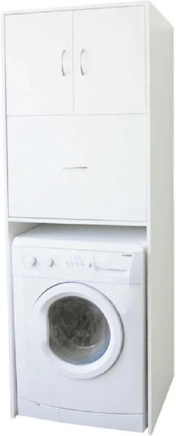 Hlboká skrinka nad práčku, biela, NATALI TYP 9