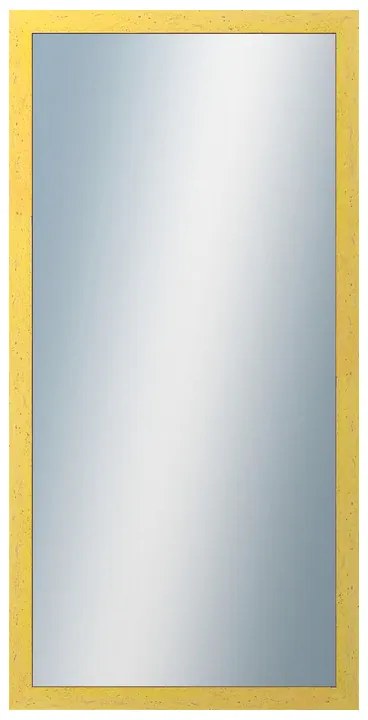 DANTIK - Zrkadlo v rámu, rozmer s rámom 60x120 cm z lišty RETRO žltá (2533)