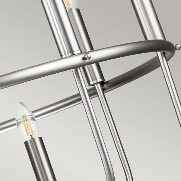 Kichler KL-CAPITOL-HILL12-BN-Luster na reťazi CAPITOL HILL 12xE14/40W/230V chróm