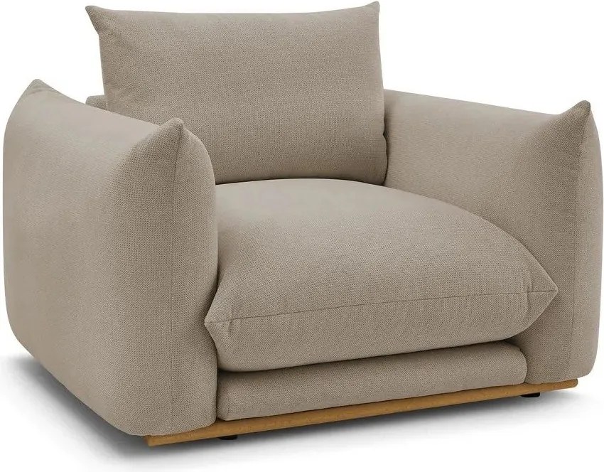 Béžové kreslo Ernest – Bobochic Paris