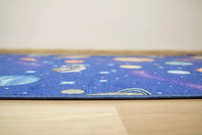 Detský koberec Galaxy planéty, rakety