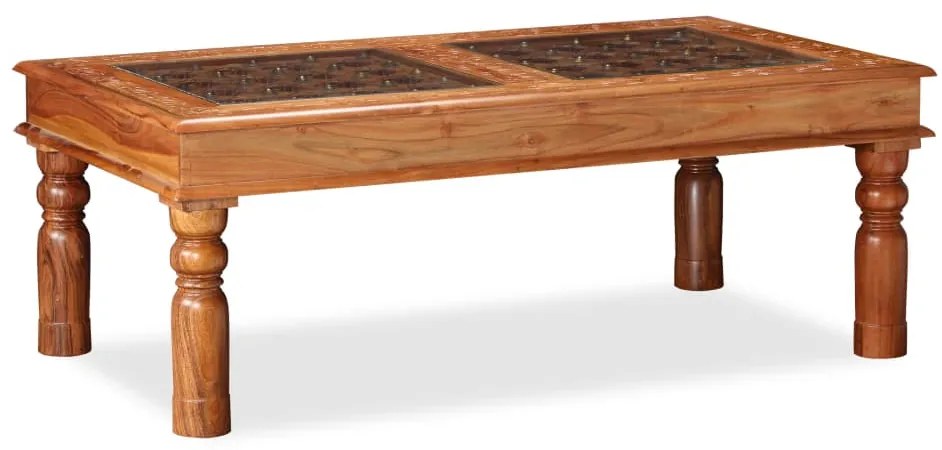 vidaXL Konferenčný stolík 110x60x40 cm masívne akáciové drevo