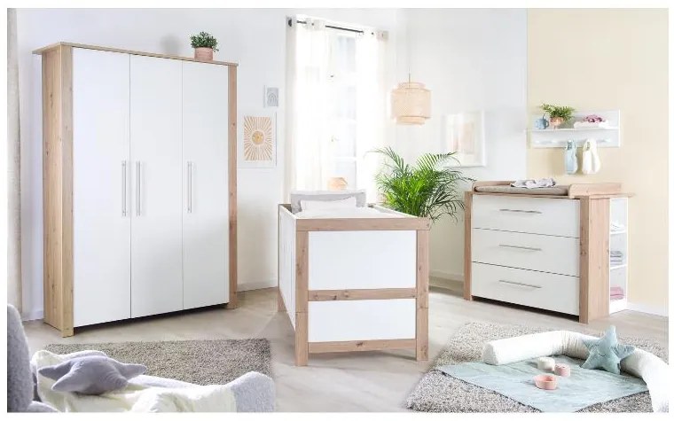 roba Kombinovaná detská postieľka Malo, 70 x 140 cm  (100397058)