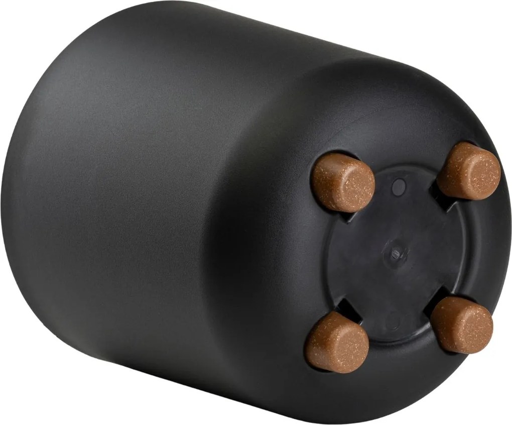 PLASTOVÝ KVETINÁČ TERRA 24X27,5 CM ČIERNA