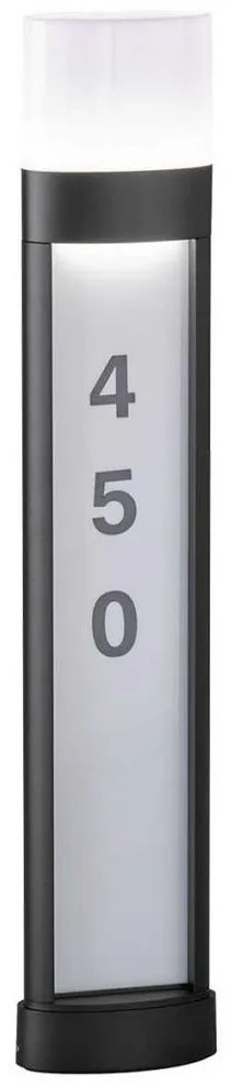 Wofi 12226 - LED Domové číslo DIEGO LED/10,5W/230V 3000K IP54 W3244