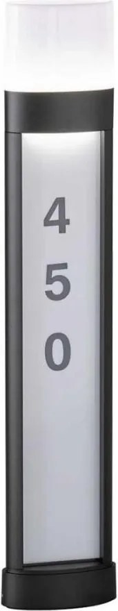 Wofi 12226 - LED Domové číslo DIEGO LED/10,5W/230V 3000K IP54