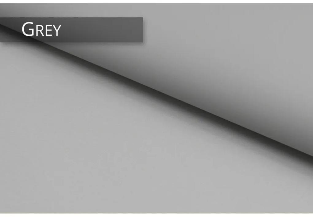 Dekodum Zatemňovacia roleta v bielej kazete, farba látky Grey Šířka (cm): 55, Dĺžka (cm): 150, Strana mechanizmu: Práva
