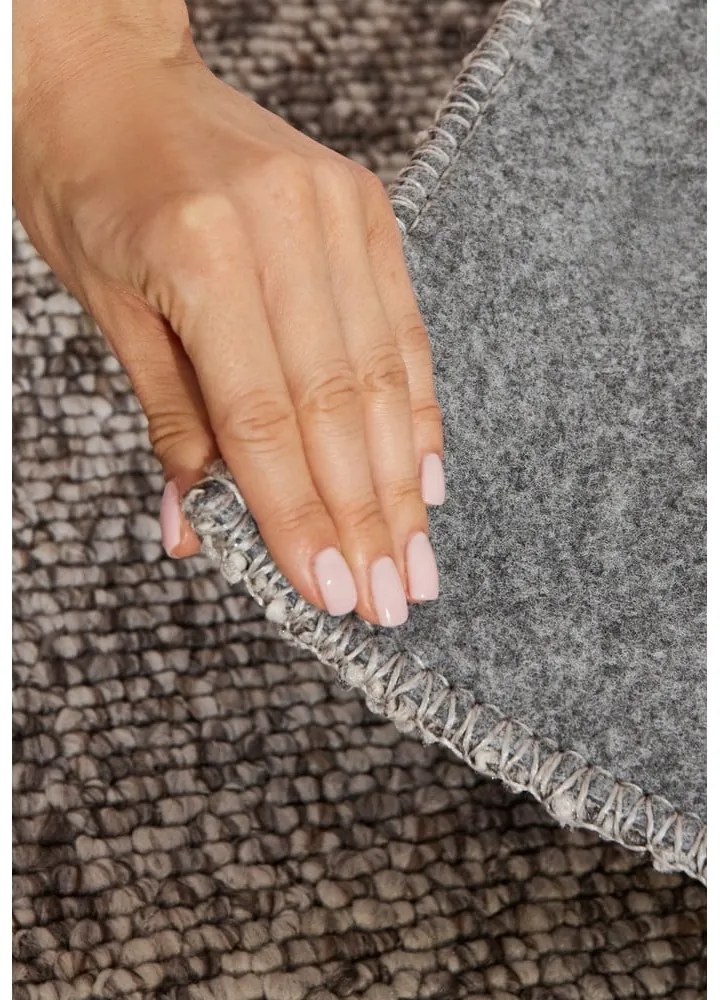 Sivý prateľný koberec 200x290 cm Rocco Taupe – Elle Decoration