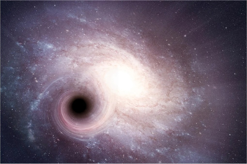 Obraz - Špirálna galaxia (90x60 cm)