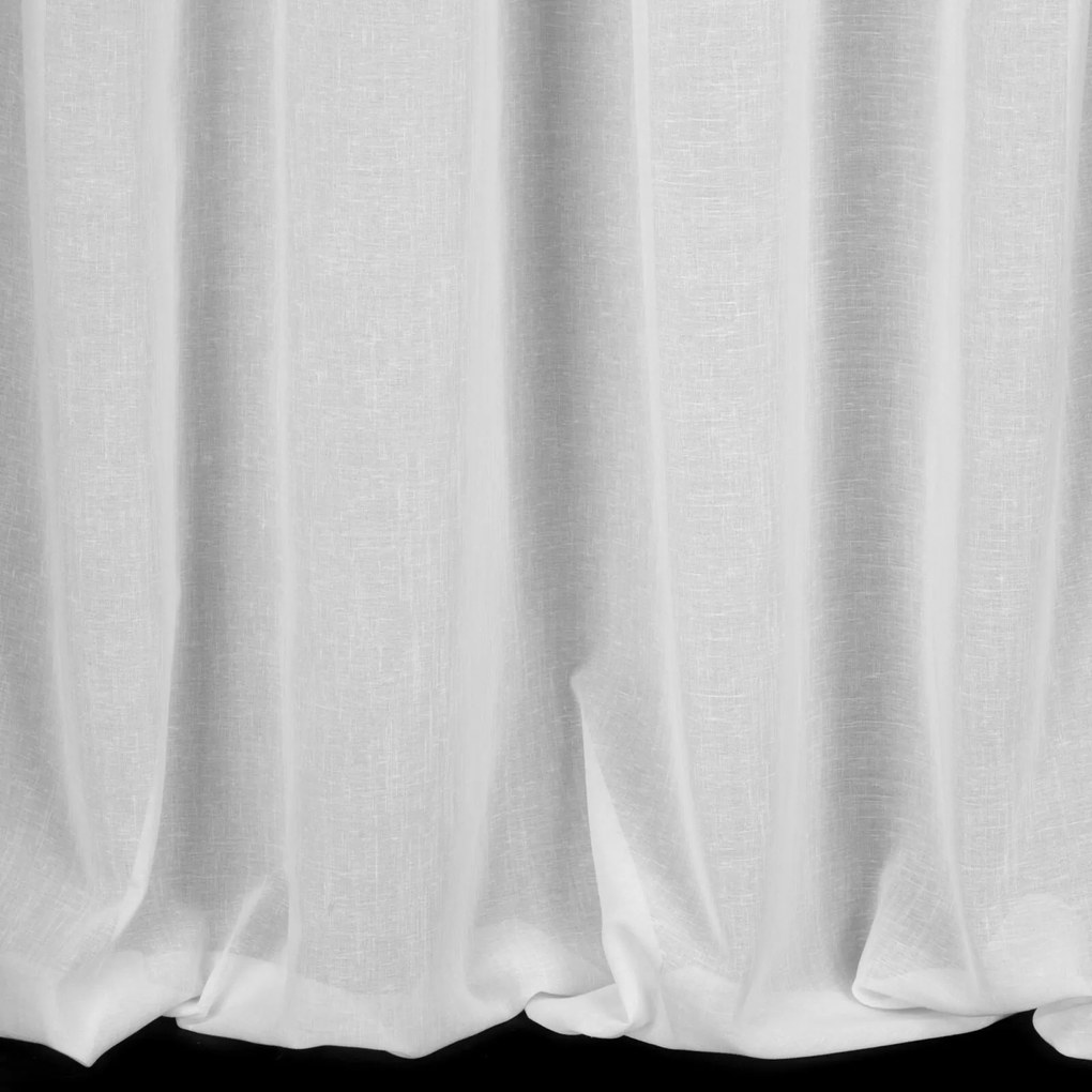 ZÁCLONA NA PÁSKE SANDRA 140X270 CM BIELA