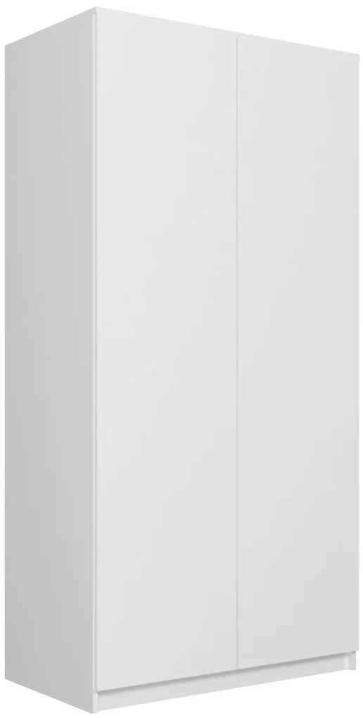 Šatníková skriňa Malva 90 cm biela