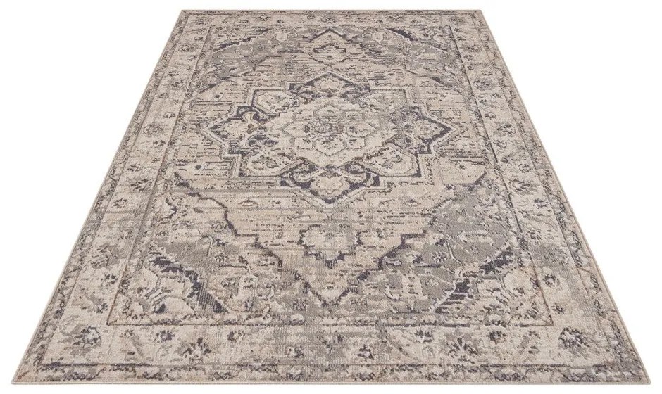 Sivobéžový koberec 240x340 cm Terrain Designer Sand – Hanse Home