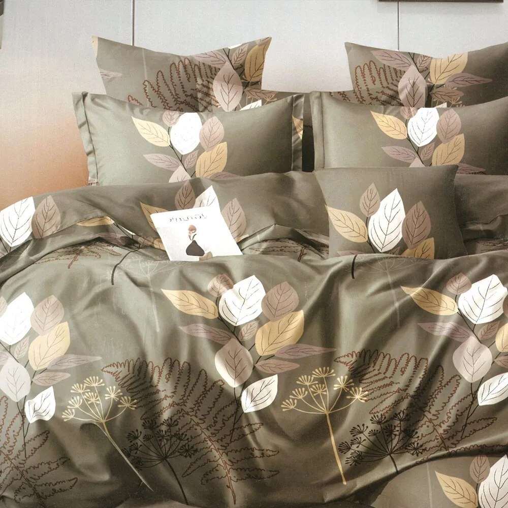 Flanelové obliečky Homa ALEVA VINTAGE 7-set 140x200 cm