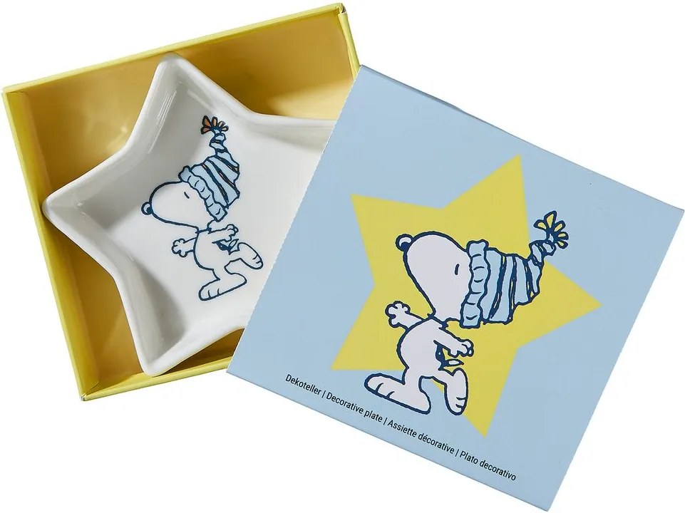 PEANUTS Talířek na šperky hvězda Snoopy v čepici 10 cm