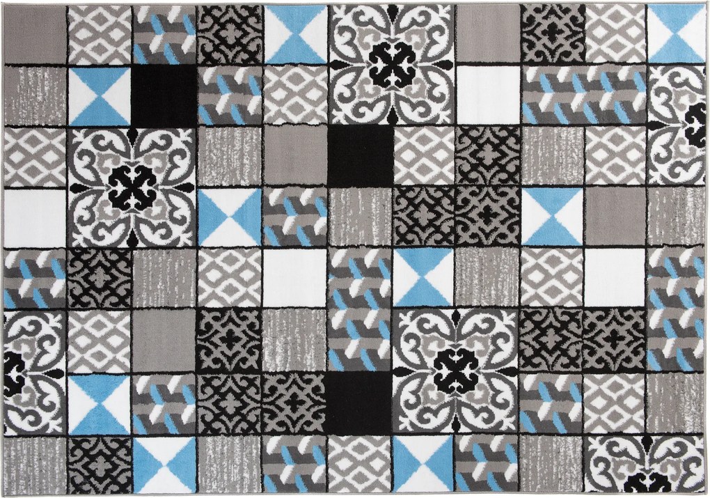 TA Koberec Z906B GRAY MAYA PP EYM Sivý Obdĺžnikový Rozmer: 80x150 cm