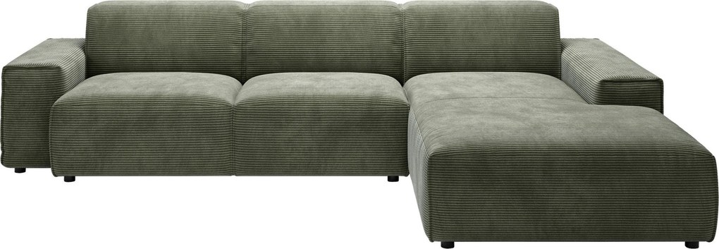 XXXLutz ROHOVÁ SEDAČKA, textil, zelená Livetastic - Sedačky - 001581035521