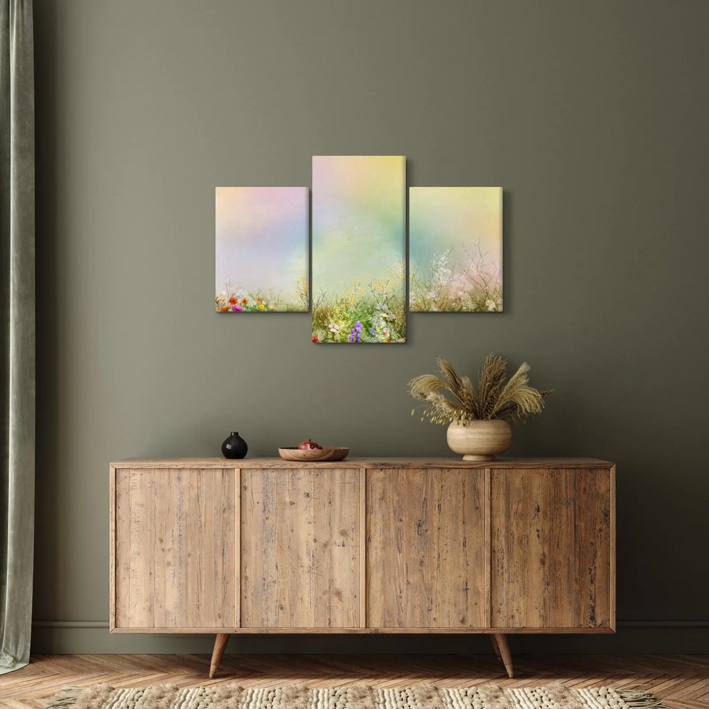Obraz - Maľovaná lúka 2 (90x60 cm)