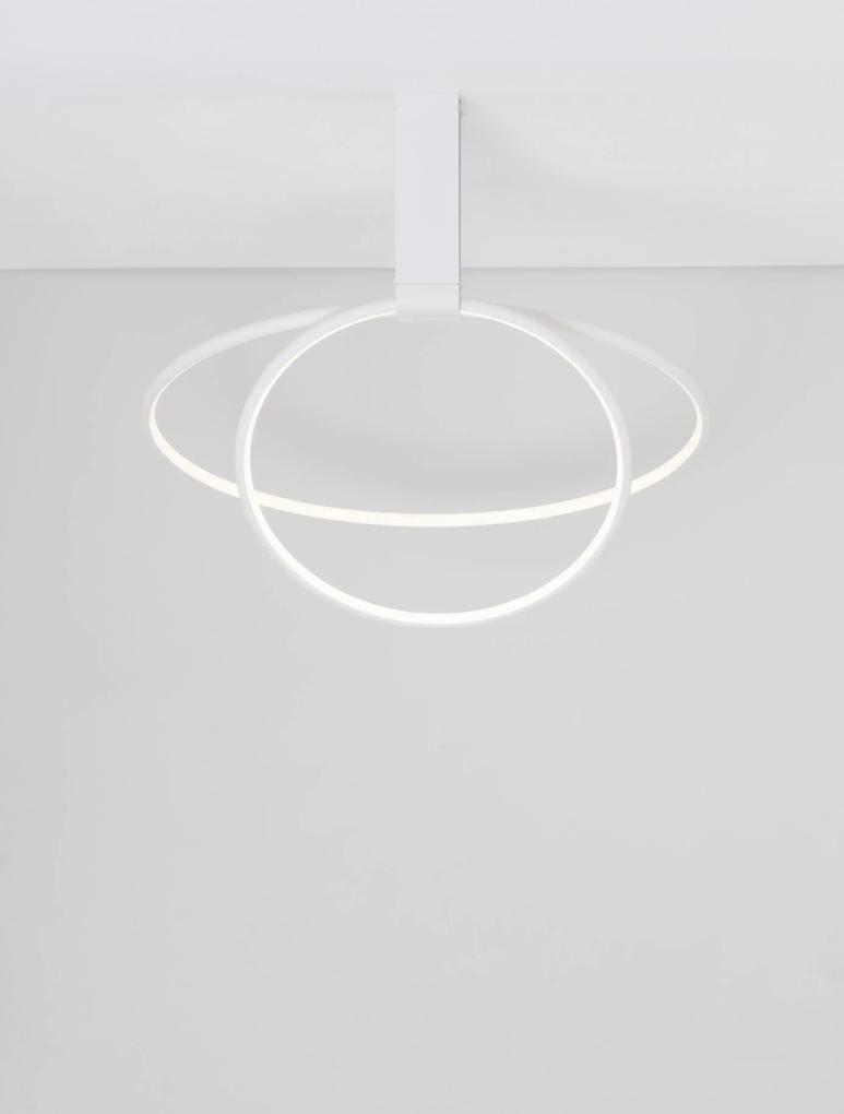 Novaluce Dizajnové stropné svietidlo Garve biele Farba: Biela, Teplota svetla: 3000K, Verzia: 60