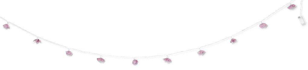 LED svetelná reťaz, kvety