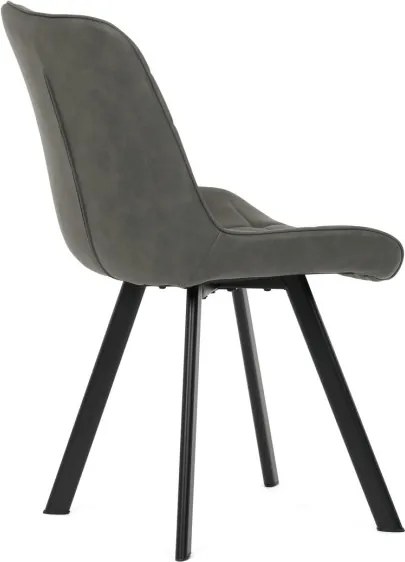 Jedálenská stolička sivá HC-V3066 GREY3