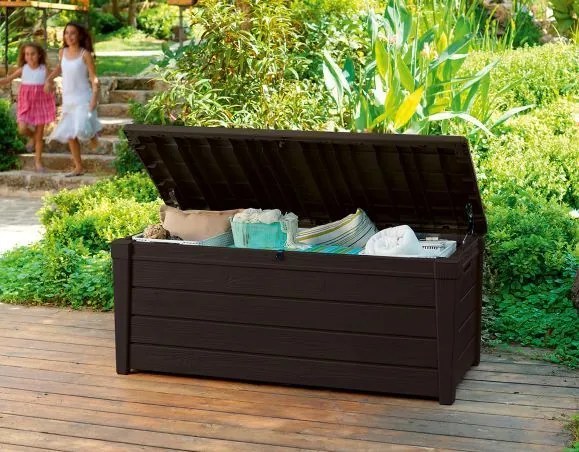 Keter BRIGHTWOOD box - 455L - hnedý