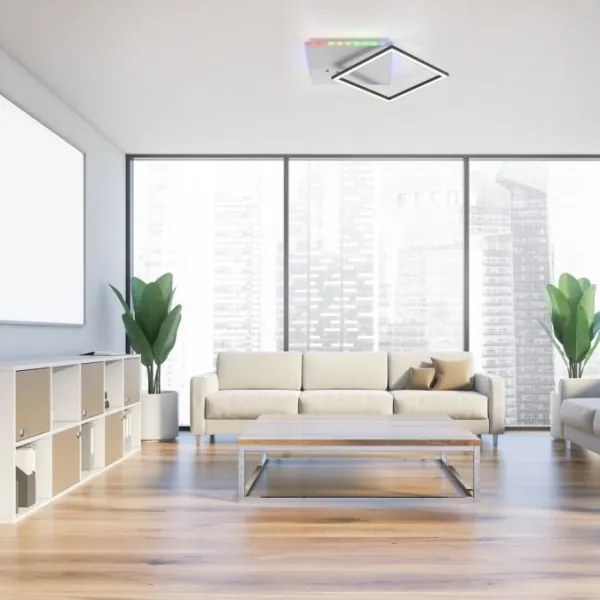 JUST LIGHT. 11327-95-LED RGBW Stmievateľné stropné svietidlo RENDA LED/31W/230V+DO