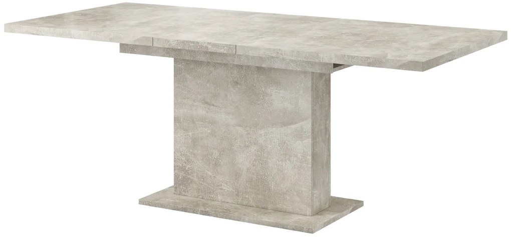 Jedálenský rozkladací stôl Giant 160/200 cm betón