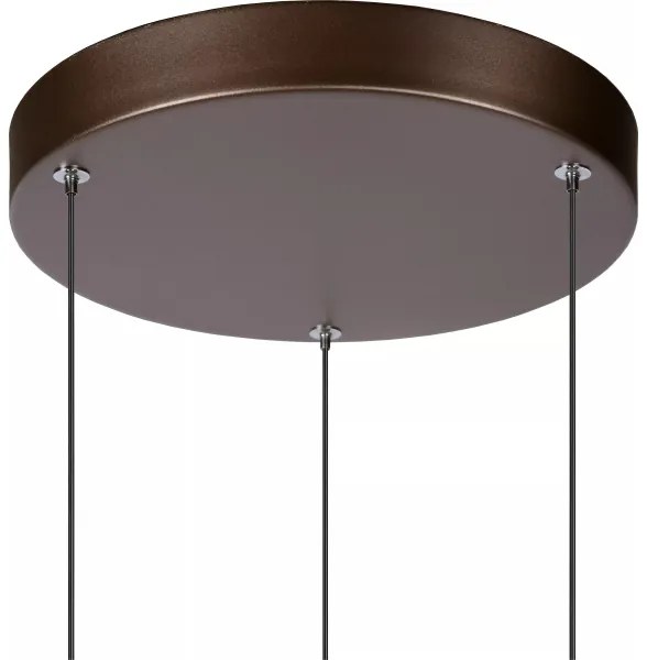 Lucide 24402/15/96 - LED Stmievateľný luster na lanku MARGARY 3xLED/4W/230V mosadz