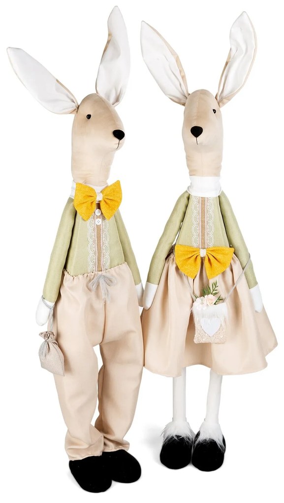 VEĽKONOČNÁ FIGÚRKA BUNNY3 100 CM VIACFAREBNÁ