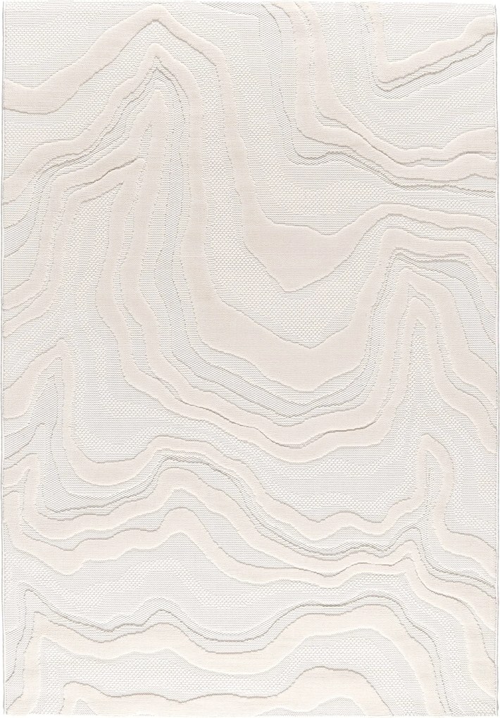 POŠKODENÝ: Kusový koberec Lexi 42304-060, 160x230, biela, obývacia izba, Balta