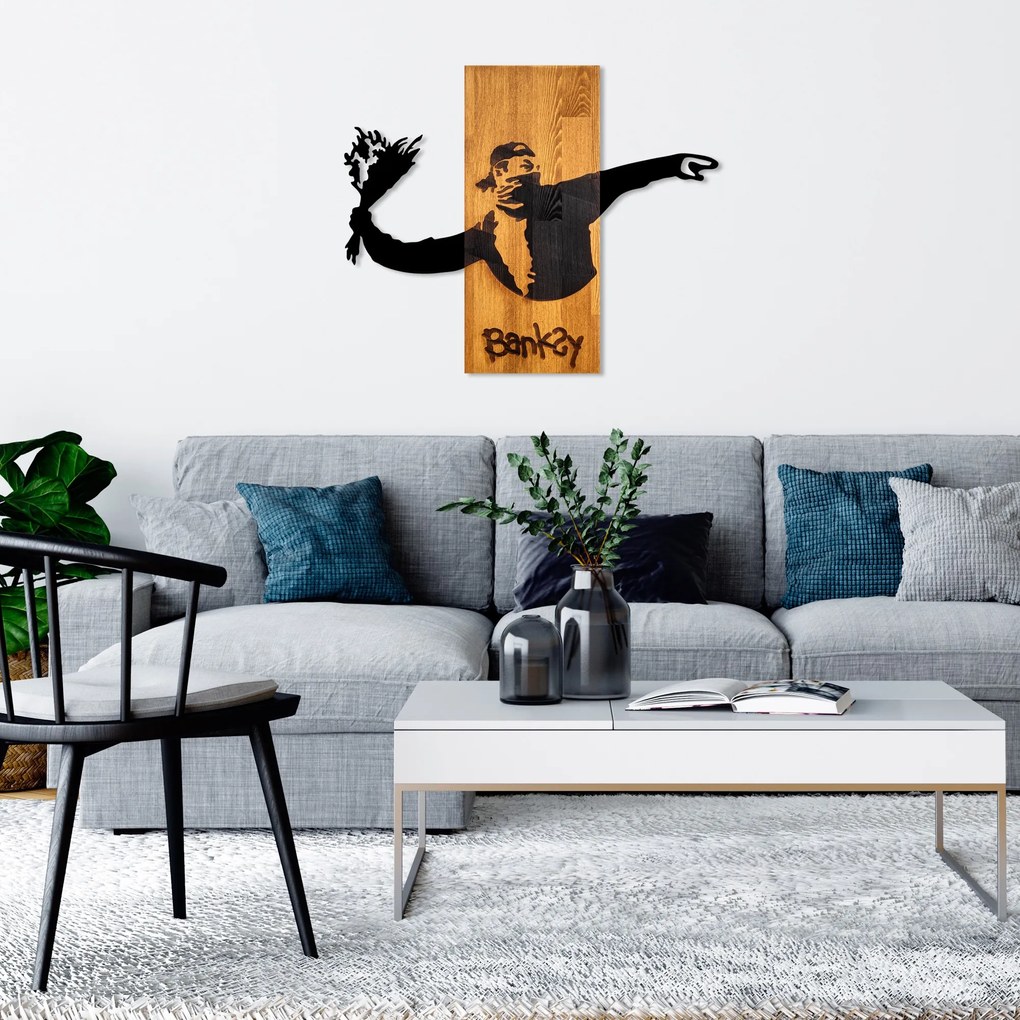 Banksy - Flower Thrower