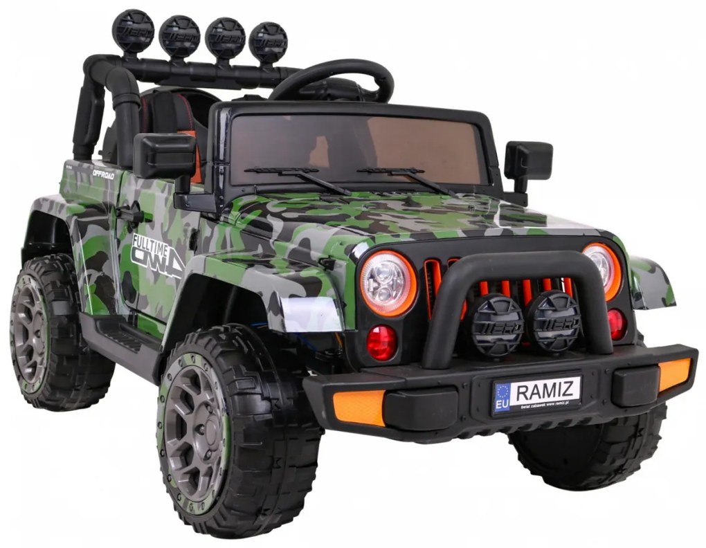 RAMIZ Elektrické autíčko Full Time 4WD BRD-7588.EXL.CAMO