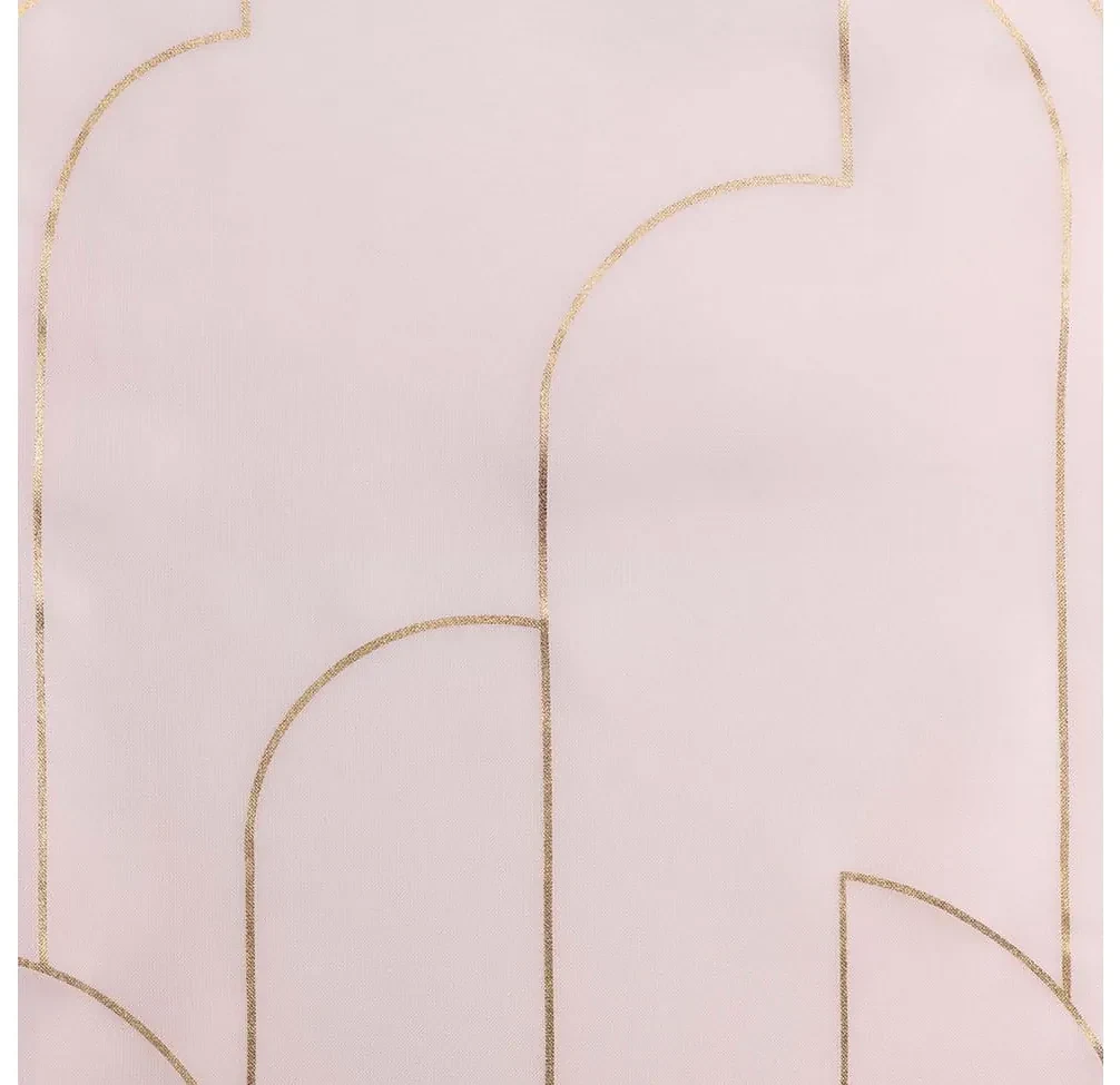 Douceur Záclona na krúžkoch DOMEA 140 x 240 cm Vzorovaná Farba: Sivá