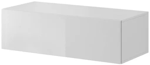 Televízny stolík Cama VIGO SLANT 100 biela/biely lesk