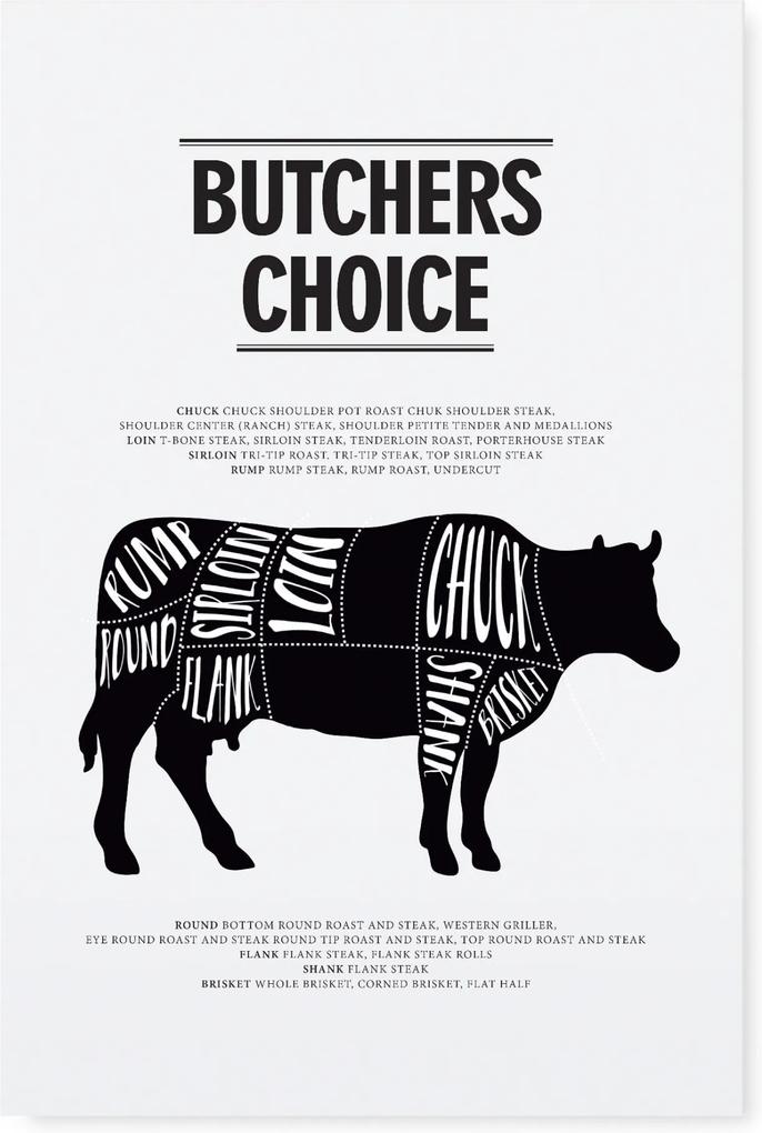 TAFELGUT (Darček) Plagát Butchers choice 21x30 cm