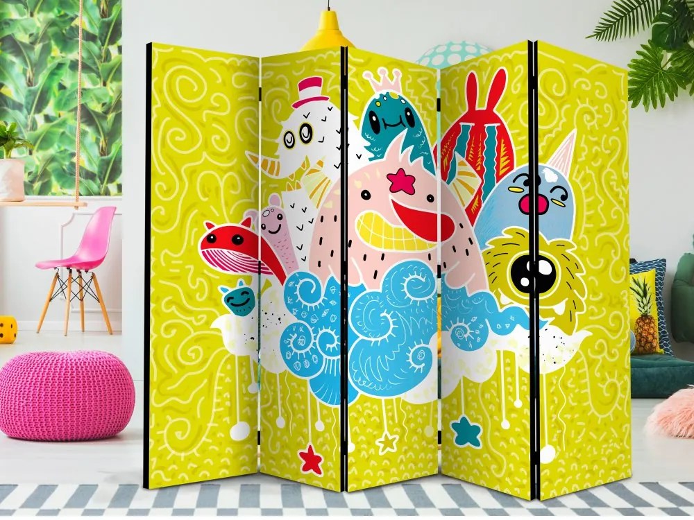 Artgeist Paraván - Happy Creatures II [Room Dividers]